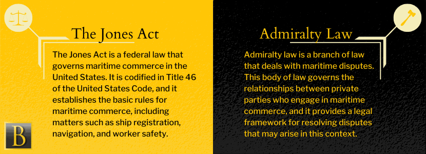 Jones act and admiralty law explained