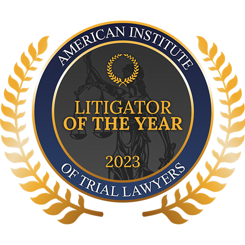 Litigator of the Year Badge